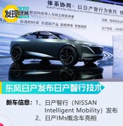 2019廣州車展：東風(fēng)專用電機日產(chǎn)發(fā)布日產(chǎn)智行技術(shù)